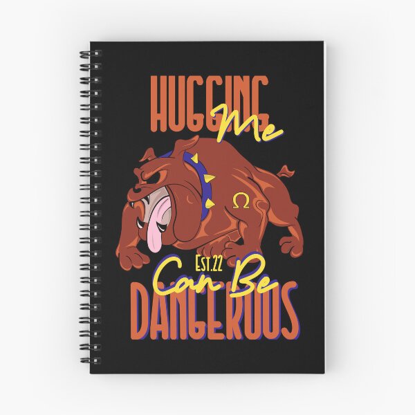 Item preview, HUGGING ME CAN BE DANGEROUS designed and sold by GAADesignz.