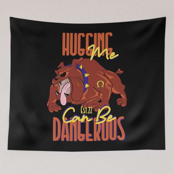 Item preview, HUGGING ME CAN BE DANGEROUS designed and sold by GAADesignz.