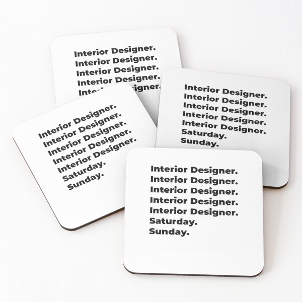 Item preview, Interior Designer funny workweek designed and sold by SVPOD.