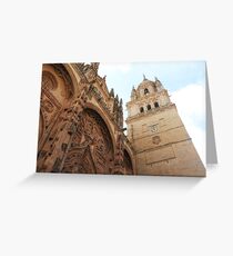 Salamanca Cathedral, Spain Greeting Card