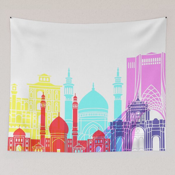 Item preview, Tehran skyline pop designed and sold by paulrommer.