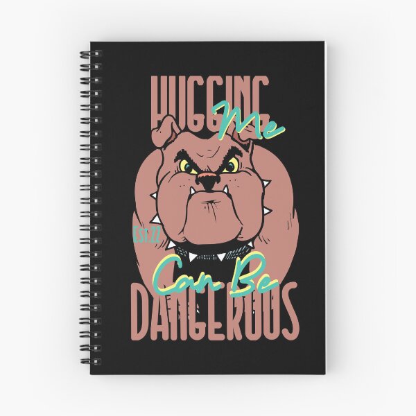 Item preview, HUGGING ME CAN BE DANGEROUS designed and sold by GAADesignz.