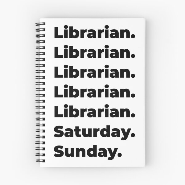 Item preview, Librarian funny workweek designed and sold by SVPOD.