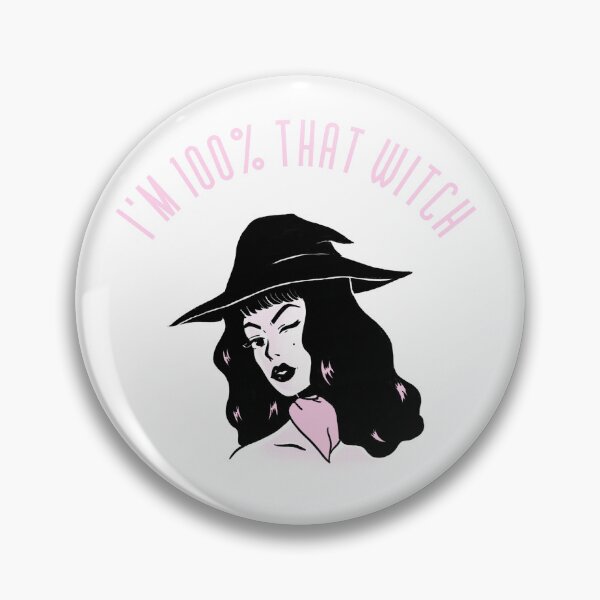 Item preview, I'm 100% That Witch designed and sold by Susan Link.