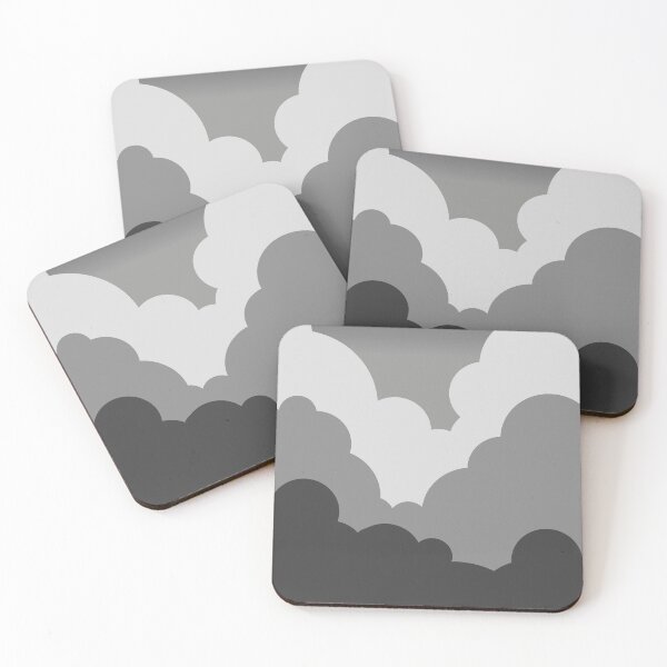 Item preview, Black Night Sky with Moon and Clouds Vertical designed and sold by Urla-Designs.