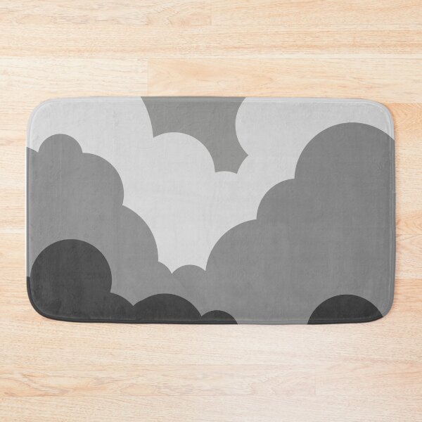 Item preview, Black Night Sky with Moon and Clouds Vertical designed and sold by Urla-Designs.