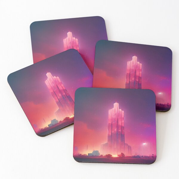 Item preview, Red City Behind the Wasteland designed and sold by StudioVuoma.