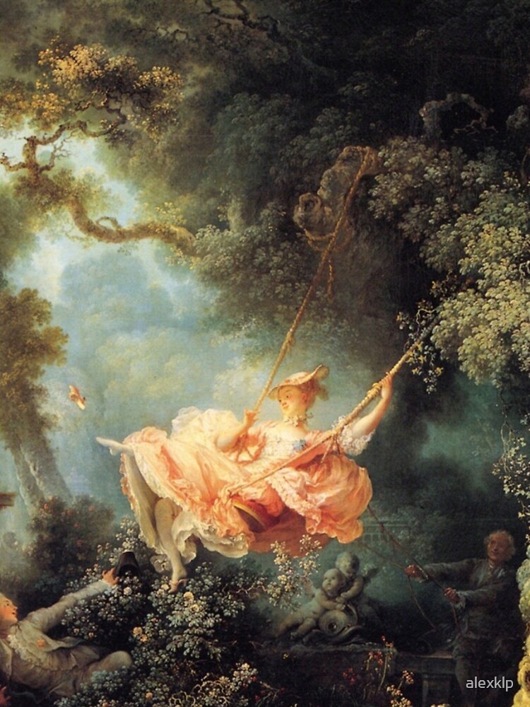 Die Schaukel von Jean-Honoré Fragonard von alexklp