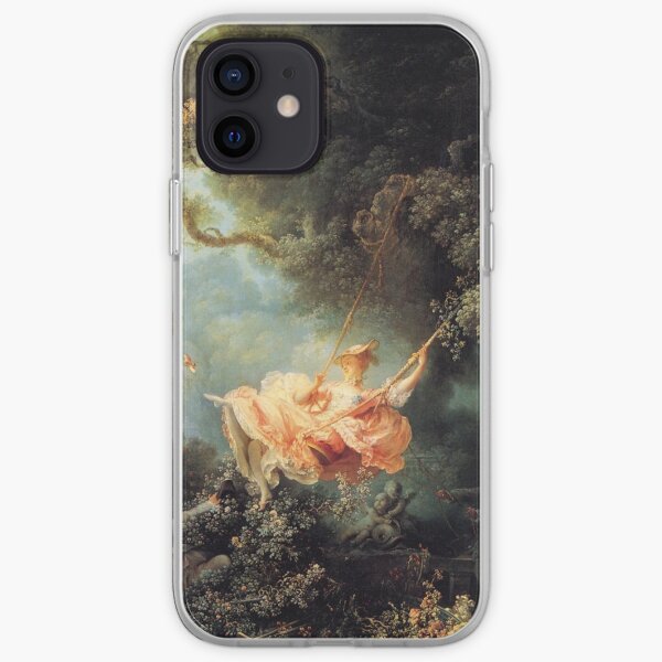 El columpio de Jean-Honoré Fragonard Funda blanda para iPhone