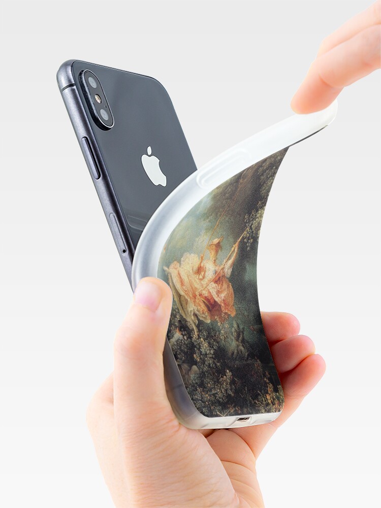 Alternative Ansicht von Die Schaukel von Jean-Honoré Fragonard iPhone-Hülle & Cover