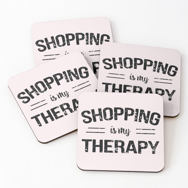 Item preview, Shopping Is My Therapy, Funny Design For Shopping Lover designed and sold by LOGPRO.