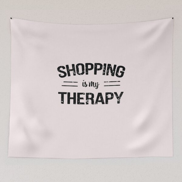 Item preview, Shopping Is My Therapy, Funny Design For Shopping Lover designed and sold by LOGPRO.