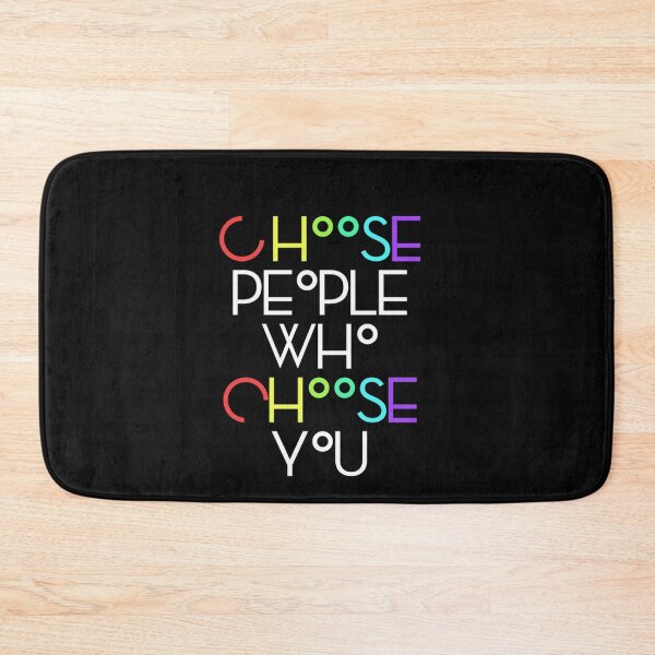 Item preview, choose people who choose you Shirt, Quote tshirt Ladies or Adult Fit Slogan Positive Motivational designed and sold by Zosef-artist.
