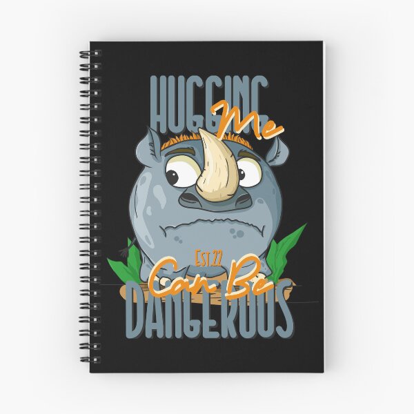 Item preview, HUGGING ME CAN BE DANGEROUS designed and sold by GAADesignz.