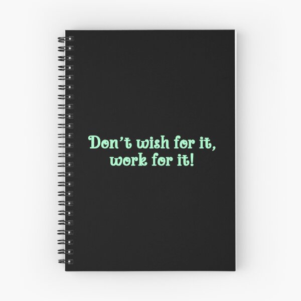 Item preview, Don't wish for it, work for it! designed and sold by Rexona-.