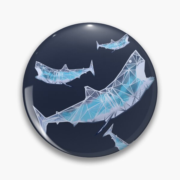 Item preview, Geometric Shark designed and sold by DesignsByJaycee.
