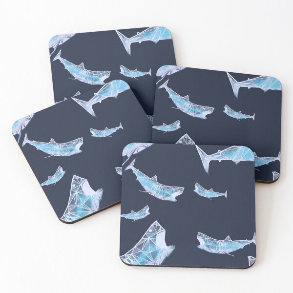 Item preview, Geometric Shark designed and sold by DesignsByJaycee.