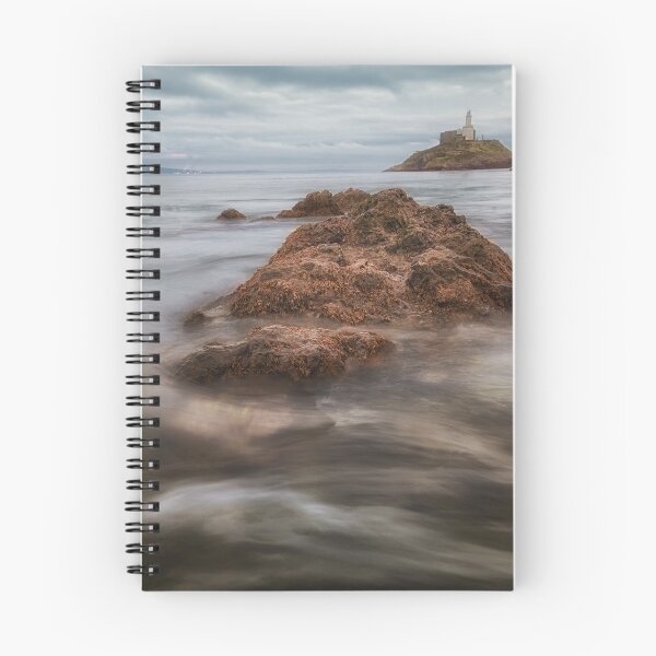 Item preview, Outgoing tide at Mumbles lighthouse designed and sold by Leighton Collins.