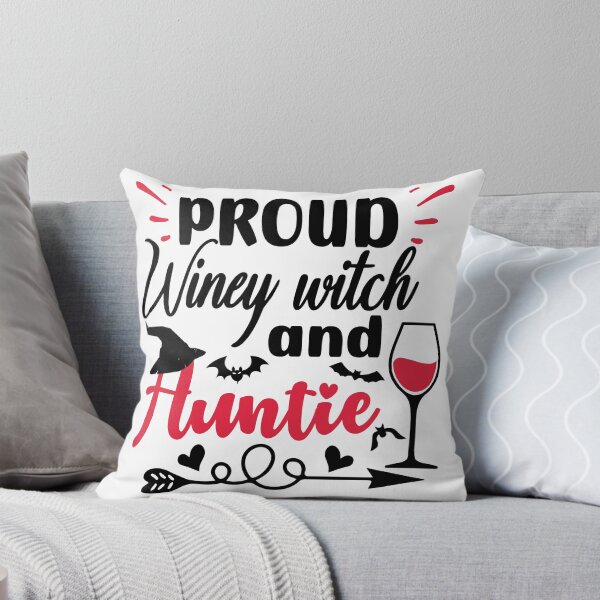 Item preview, Proud Winey Witch and Auntie Best Aunt Ever Gift designed and sold by PearlMoonGrapes.