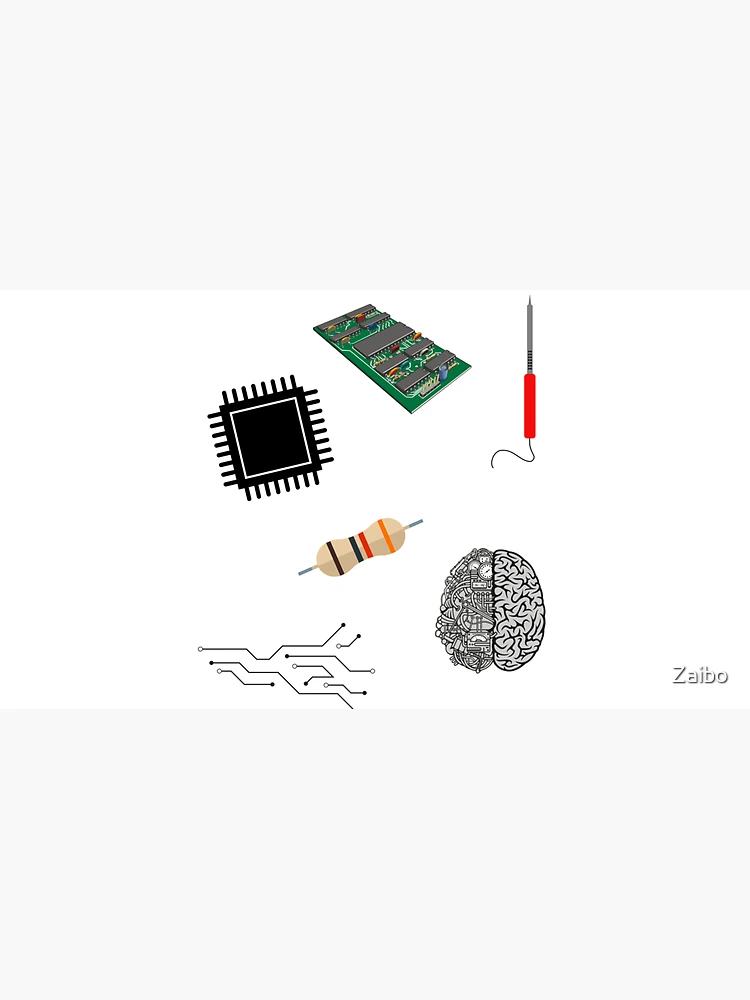 Thumbnail 3 of 3, Cap, electronics engineering designed and sold by Zaibo.