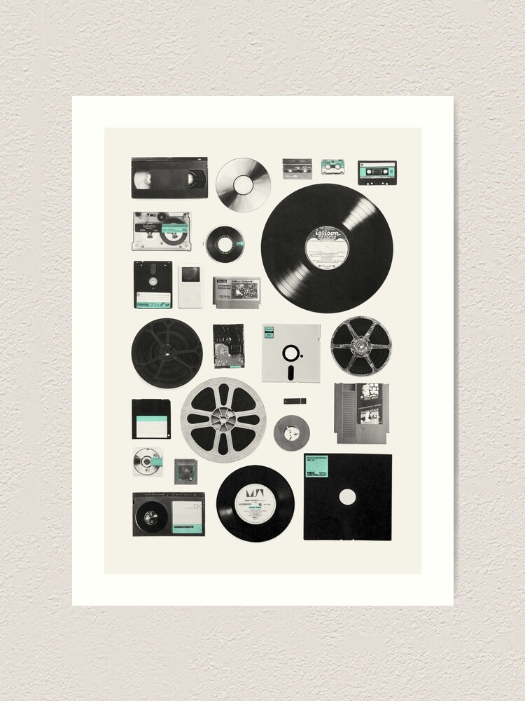 Alternate view of Data Art Print