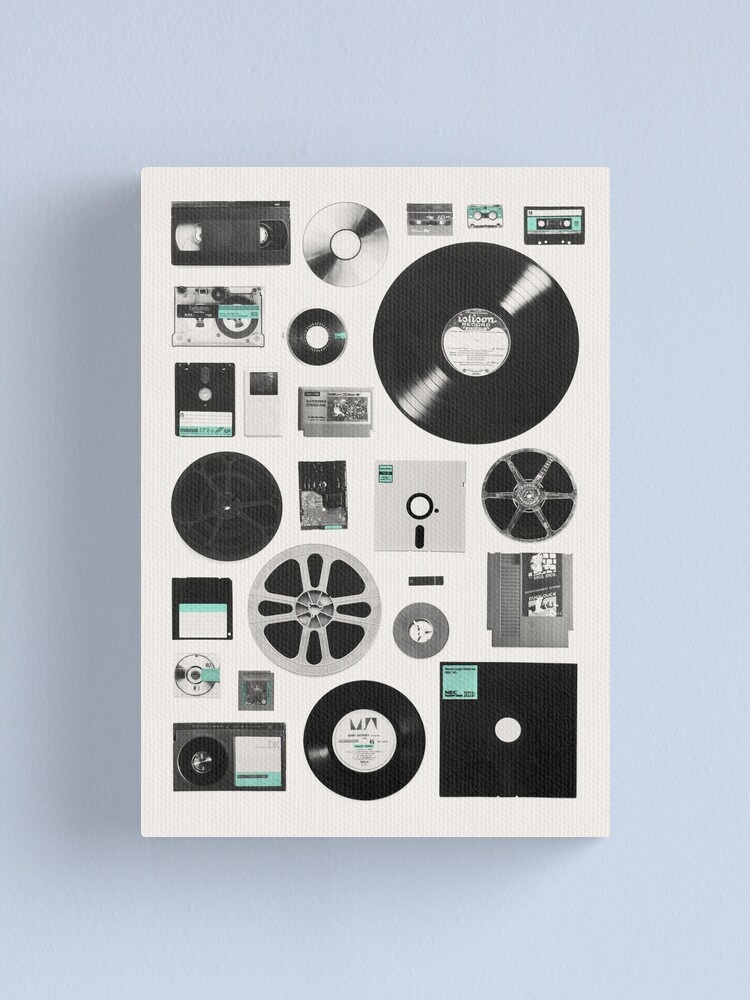 Alternate view of Data Canvas Print