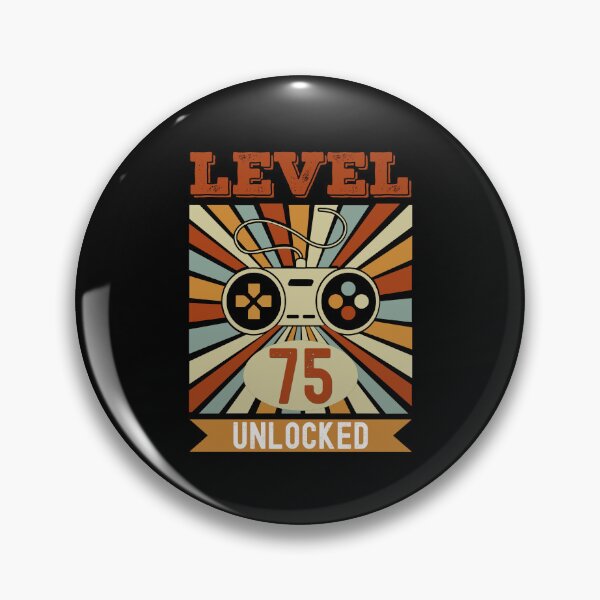Artikelvorschau, Level 75 freigeschaltet Lustiger 75. Geburtstag entworfen und verkauft von Karry-Pat.