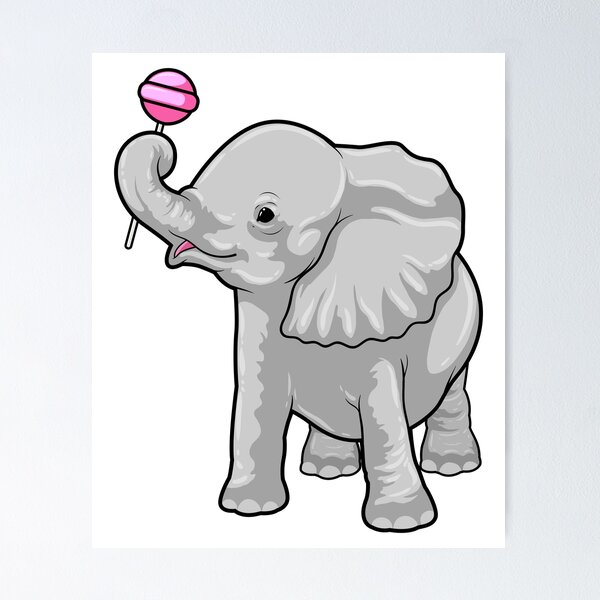 Item preview, Elephant Lollipop designed and sold by Snabdesign84.