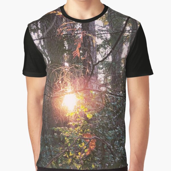 Faery Light in My Driveway—The Sidhe Showed Up… Graphic T-Shirt