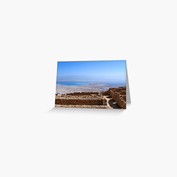 From Ancient Stones to the Lowest Place on Earth Greeting Card