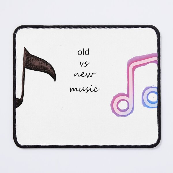 Item preview, old music vs new music designed and sold by Zaydroid.