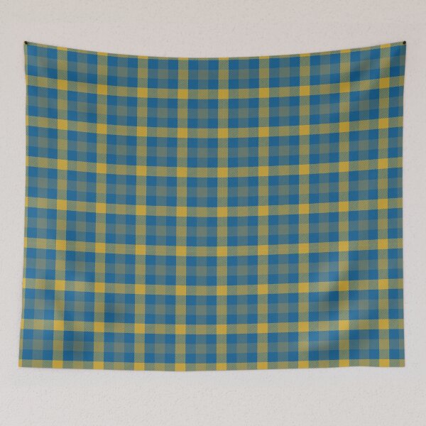 Item preview, Blue and Yellow Tartan designed and sold by MurphyMorganGifts.