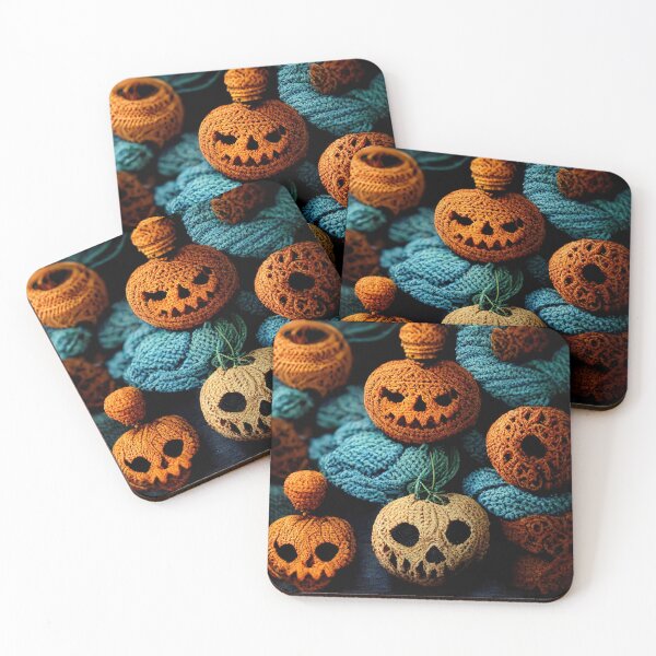 Item preview, Calabazas de ganchillo de Halloween designed and sold by PeanutArtCorner.