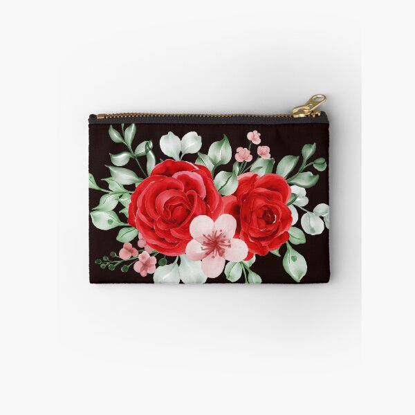Item preview, Red Flowers designed and sold by VintagePathway.