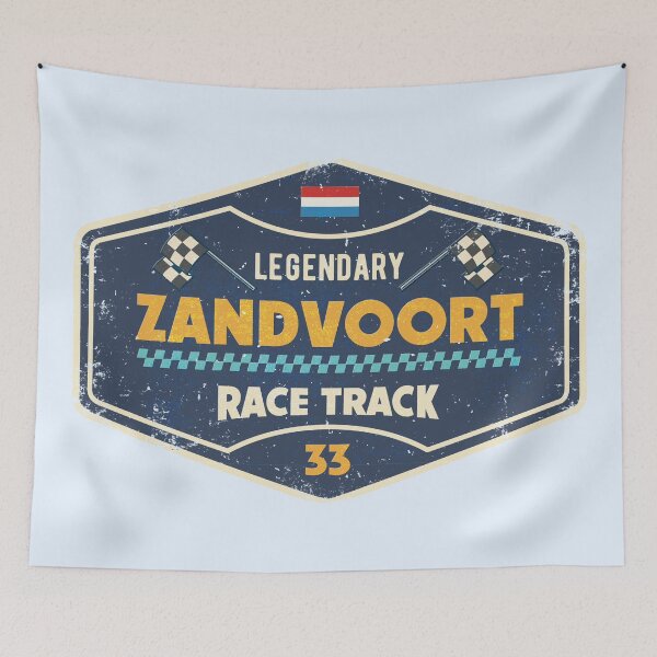 Item preview, Zandvoort Race Legendary Race Track (Badge) designed and sold by Numero14.