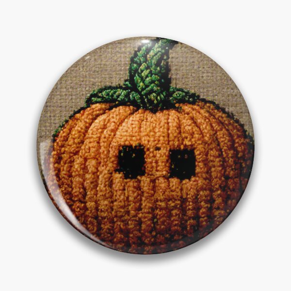 Item preview, Halloween Pumkin cross stich designed and sold by PeanutArtCorner.
