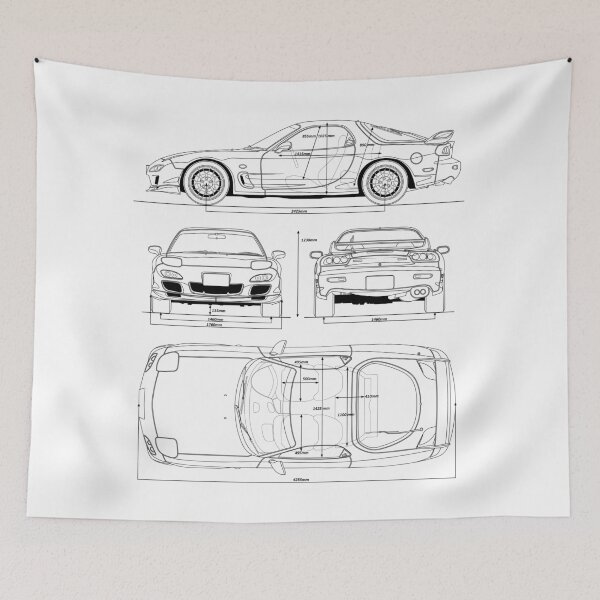 Item preview, RX-7 Blueprint designed and sold by icemanmsc.