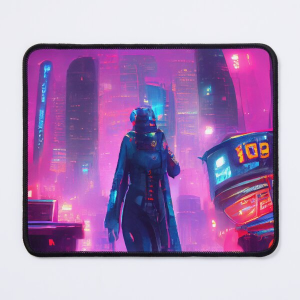 Item preview, Mercenary Walking in a Scifi City designed and sold by StudioVuoma.