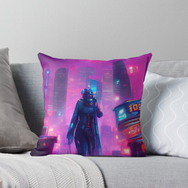 Item preview, Mercenary Walking in a Scifi City designed and sold by StudioVuoma.