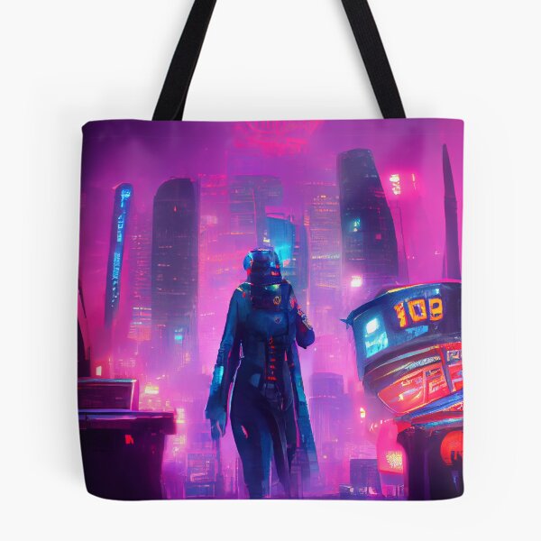 Item preview, Mercenary Walking in a Scifi City designed and sold by StudioVuoma.