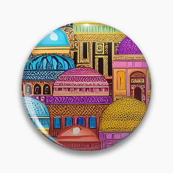 Item preview, Beautiful Medieval Islamic City designed and sold by IlluminatedPage.
