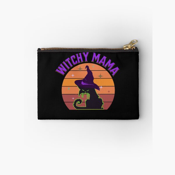 Item preview, Witchy Mama Funny Halloween Cat Spooky Vibes Mood designed and sold by CarantinedChaos.