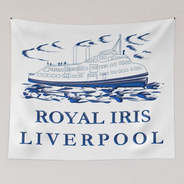 Item preview, Royal Iris Liverpool designed and sold by digital-circus.