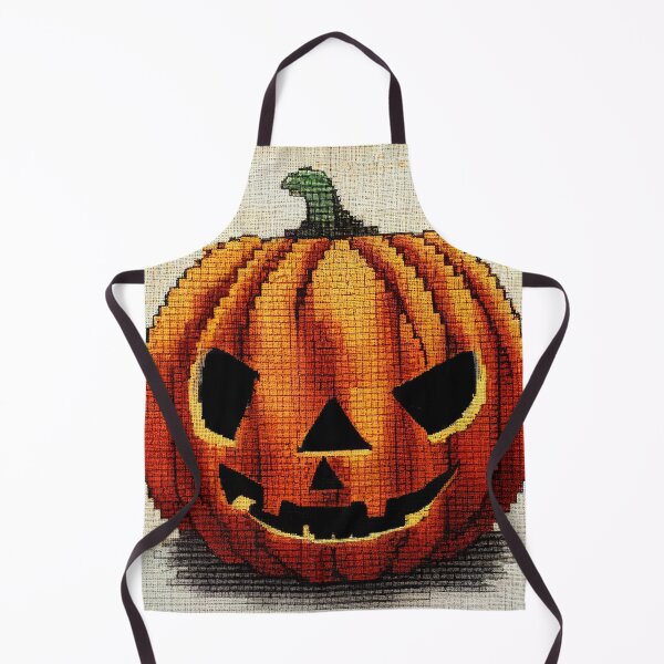 Item preview, Halloween Pumpkin cross stich designed and sold by PeanutArtCorner.