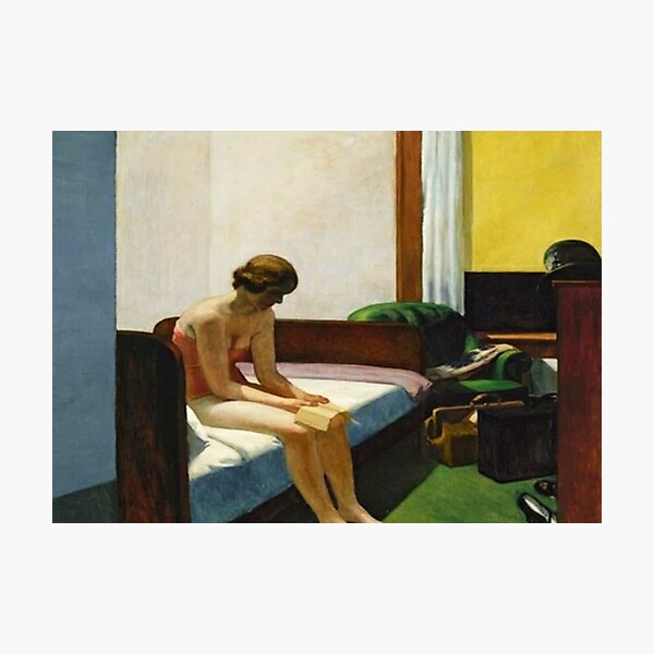 "Edward Hopper Hotel Room (1931), artwork Edward Hopper" Photographic