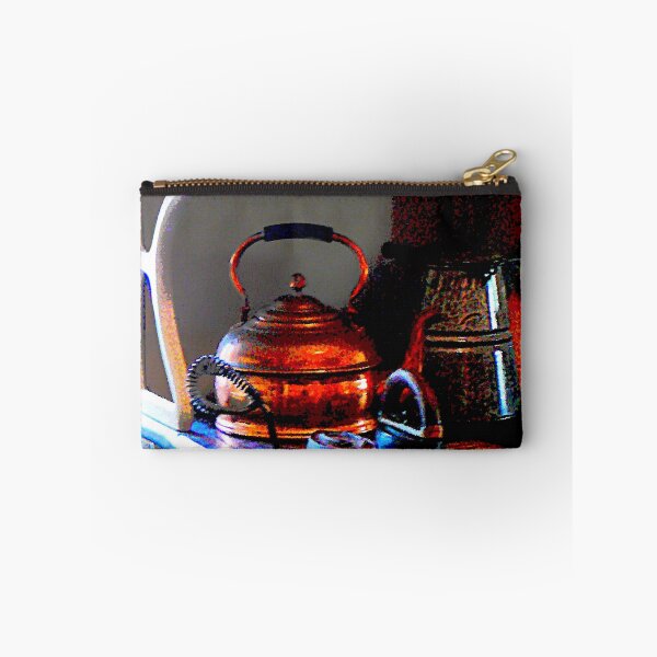 Item preview, Copper Tea Kettle on Stove designed and sold by Susan Savad.