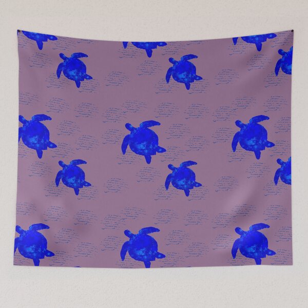 Item preview, Turtles in mauve designed and sold by Naked Drop.
