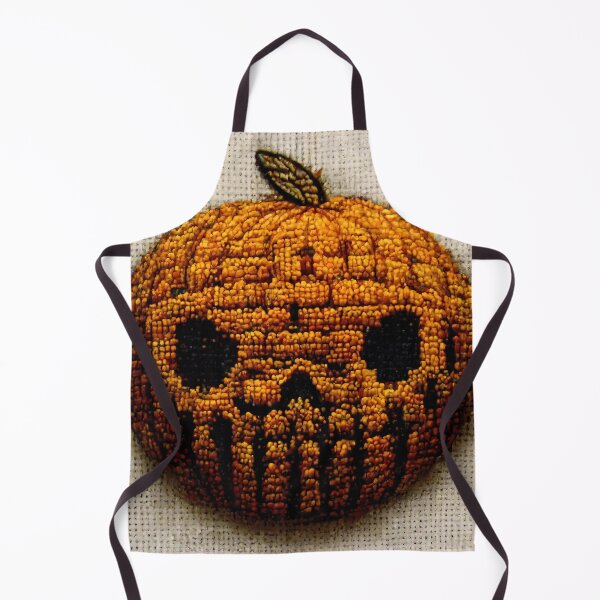 Item preview, Halloween Pumpkin cross stich designed and sold by PeanutArtCorner.