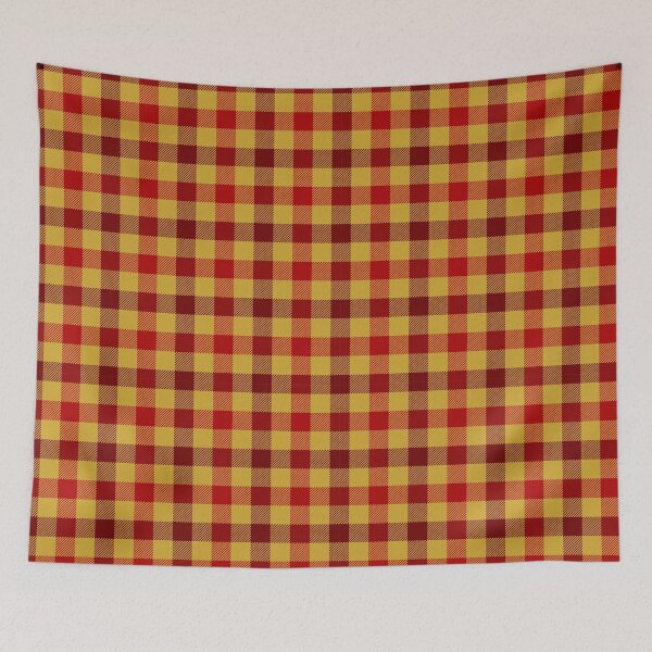 Item preview, Red And Yellow Tartan Check designed and sold by MurphyMorganGifts.