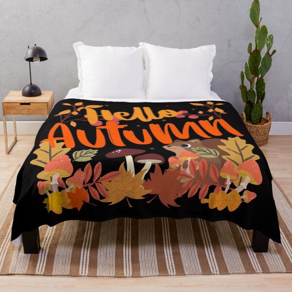 Item preview, Hello Autumn fall autumnal design designed and sold by Tschousef.